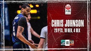 Chris Johnson 29 PTS, 10 REB, 4 BLK vs. Hawke's Bay Hawks