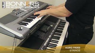 Korg PA900 vs Yamaha PSR S970 Demo Comparison