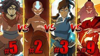 Who's the Most Powerful Avatar in Avatar: The Last Airbender? | Ranking Every Avatar!