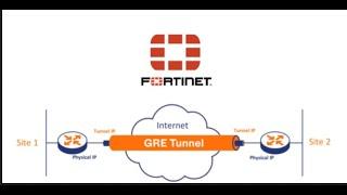 GRE tunnel configuration on fortigate firewall