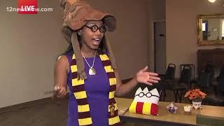 12News reporter Rachel Keller casts a spell in Wizard Camp inside look