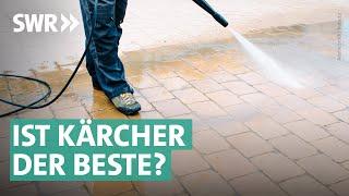 Mit Druck gegen Dreck - Hochdruckreiniger im Test: Kärcher, Bosch, Nilfisk, Lidl | Marktcheck SWR