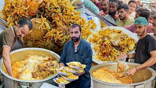 Famous Al-Rehman Biryani | People are Crazy for CHICKEN BIRYANI! Roadside Street Food Masala Biryani