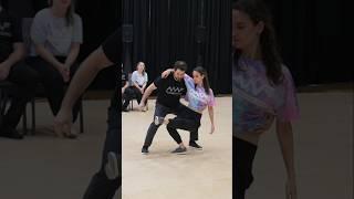 Well that's one way to dance "in the round"  #improv #westcoastswing