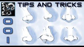 How to Draw A Nose -  Tips and Tricks -  by Robert Marzullo