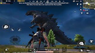 GODZILLA!! ERANGEL PUBG MOBILE TEST SERVER