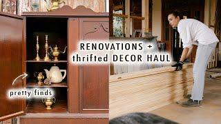 renovating our home + thrifted DECOR HAUL | VLOGMAS Day 17