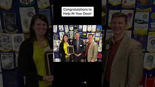Congratulations to Help At Your Door, the Golden Valley Rotary Club's 2023 Business of the Year!