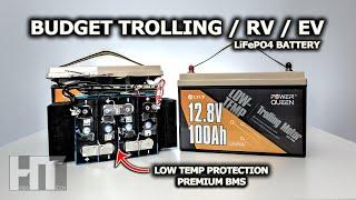 Power Queen 100Ah Lithium Trolling Battery Review | Teardown