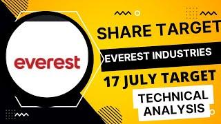 Everest industries Share Target |everest industri Share Target Price | 17 July Target | Latest News