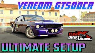 VENEOM GT500CR ULTIMATE SETUP in springstone |CarX Drift Racing by street :D