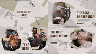 Barber Shop Intro After Effects Template | Visit Now to Get Unlimited Access of Designs