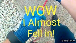 How to not fall in the ocean your first time magnet fishing!