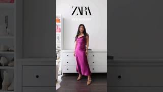 ZARA SATIN DRESS 2023🫧 #shorts #satindress #zaradress