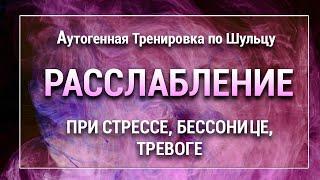 Аутогенная Тренировка по Шульцу  Расслабление при Напряжении Стрессе Бессоннице  6 Упражнений