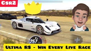 CSR 2 | Ultima RS | Live Race Setup