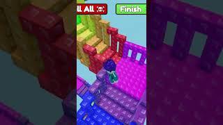Thanos plays Infinite RainBow Stairs #roblox #shorts