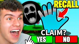 How to get the RECALL GLOVE + REPRESSED MEMORIES BADGE in SLAP BATTLES (Roblox)