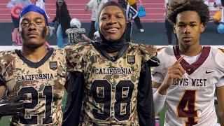 Los Angeles vs Central Valley  Army All-Star Game California Best of the West #maxpreps #football