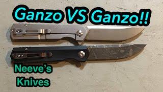 Ganzo Knives FH11 vs FH12