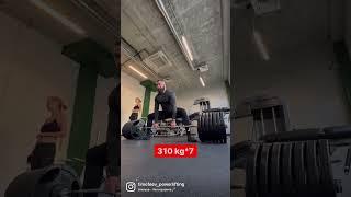 Становая тяга 310 кг*7. Личный рекорд!