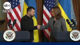 Ukraine’s fight matters to the people of America: Harris