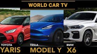 BMW X6, Tesla Model Y, Toyota Yaris | World Car TV : Episode 1