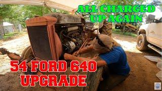 1854 FORD 640 TRACTOR UPGRADE farm, tiny house, homesteading,   RV life, RV living|