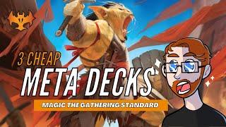 3 Cheap MTG Arena Standard Meta Decks