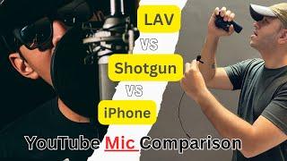 Best mic for YouTube Videos  Sennheiser XS Lav, Shotgun MKE 400 vs iPhone Mic Comparison #unboxing