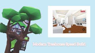 Adopt Me Modern Treehouse Speed Build, Avsbuildz