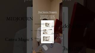 Let’s create concept design with AI #interiordesign #interiordesigner #interiorai #conceptinteriors