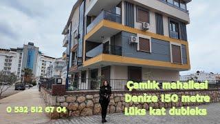 Altınkum ve Çamlık arası denize 150 metre muhteşem lüks asansörlü 3 + 1 kat dubleks (2171)