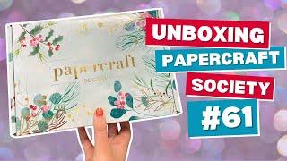 Unboxing Papercraft Society Box #61 | Lisa Horton from That Craft Place