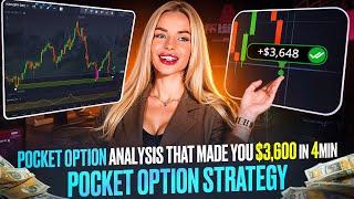 Real Pocket Option Strategy in 4-Minute Sessions - Full Breakdown | Binary Options