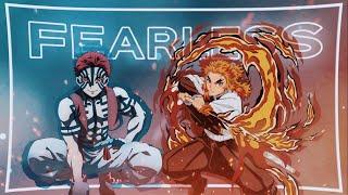 Rengoku vs Akaza [ Fearless ] Amv/Edit CapCut