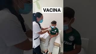 MEU FILHO TOMANDO VACINA DA GRIPE #shorts #saude Gabriel Neto #fofofone