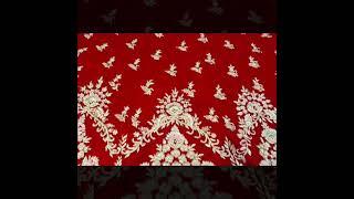 RED BRIDAL LEHNGA HANDWORK | KARTIKA ZEENAT | BEST SHOP FOR BRIDAL WEAR