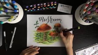 Speed Painting: Mushroom Tutorial