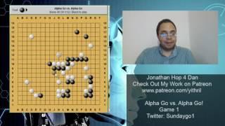 Alpha Go vs. Alpha Go Game 1 - Go From Another Dimension