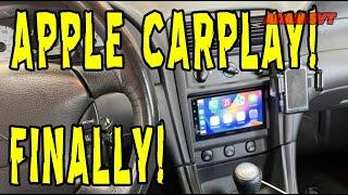 How To Install  an Apple CarPlay Radio in a New Edge Mustang Cobra! Finally!