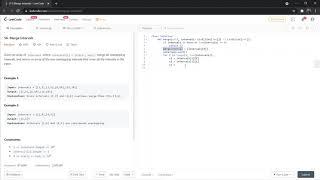 Merge Intervals, Love Babbar's 450 DSA Sheet