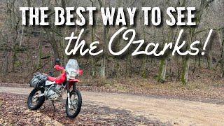 Relaxing Ride in the Ozarks #xr650l #dualsport #ozarks #adventurebike