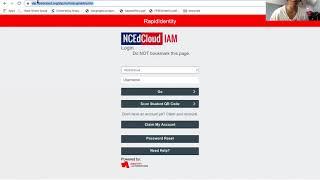 NCedcloud: Log in Tutorial