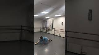 Zlata Ivanskaya, 9 years old, super twine and stretching, over ballet eversion