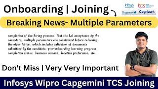 Infosys Wipro Capg Delay in Joining Onboarding Why? Breaking News Multiple Parameters Check 2022-20