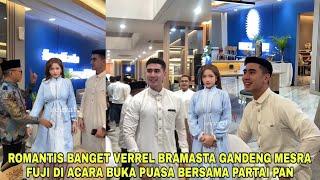 Romantis Verrel Bramasta Gandeng Mesra Fuji di Acara Bukber Partai PAN, Fuji Verrel Jadi Sorotan