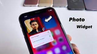 How to set photo Widget on any iPhone