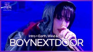 BOYNEXTDOOR 보넥도 - Intro + Earth, Wind & Fire [2024 KBS Song Festival]  KBS WORLD TV 241220