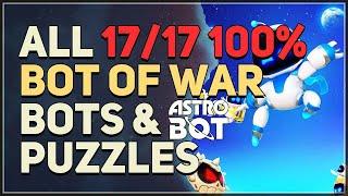 Bot of War All Bots and Puzzle Pieces 100% Walkthrough Astro Bot